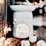 White Ceramic Oil Burner
